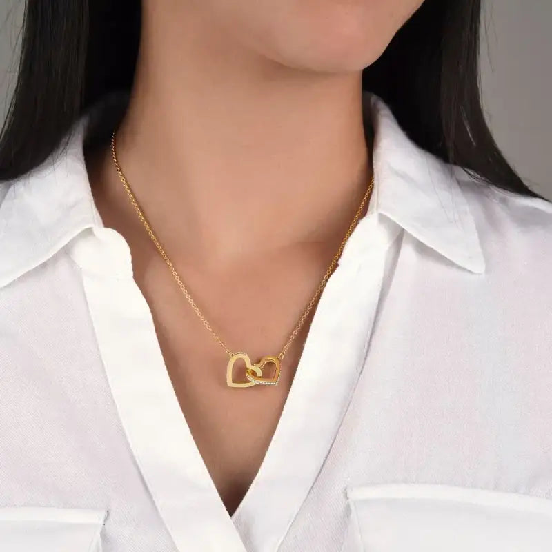 Collar de Corazones Entrelazados-Sasha´s Jewelry