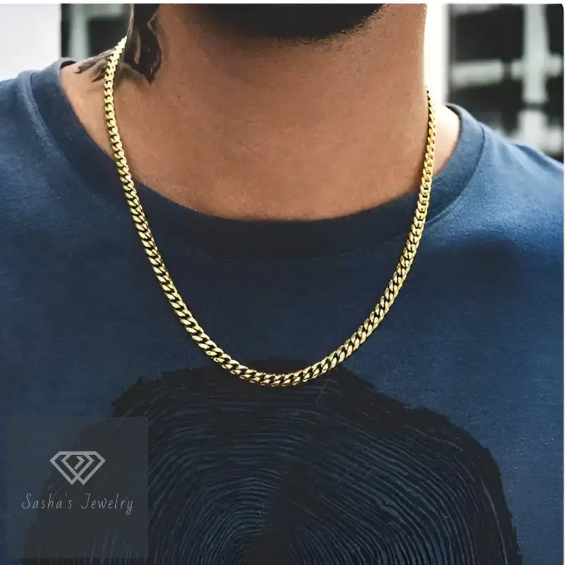 Esta Cadena para Hombre de Sasha's Jewelry es el Accesorio Perfecto para Cualquier Estilo!-Sasha´s Jewelry
